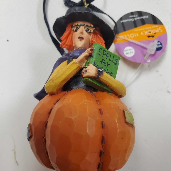 Spooky Hollow Witch Craft Collection Halloween Ornament