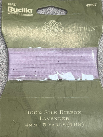 Anna Griffin Lavender Silk Ribbon