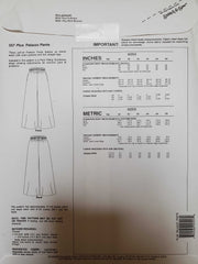 Palazzo Pant Sewing Pattern by Stretch & Sew 557