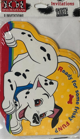 Disney 101 Dalmatians Invitations - 8 Pack