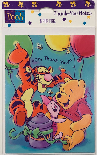 Disney Winnie the Pooh Thank-You Notes - 8 Pack
