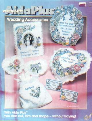 Wedding Accessories with Aida Plus cross stitch book, 4784