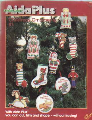 Christmas ornaments #1 with Aida plus 4810