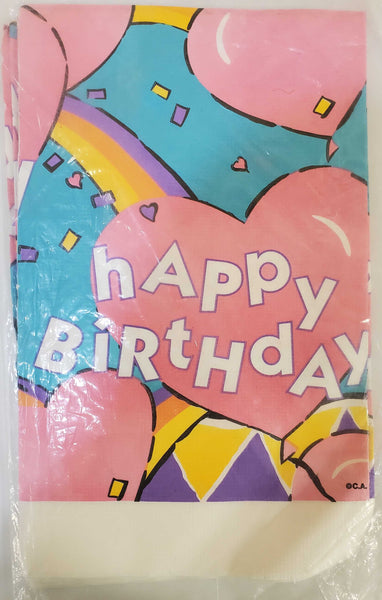 Party Magic Happy Birthday Table Cover
