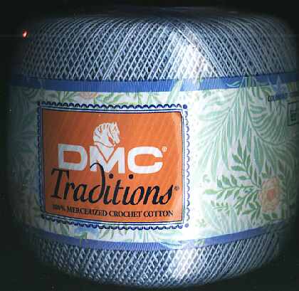 DMC Tradition 100% mercerized crochet cotton 5800 sky blue