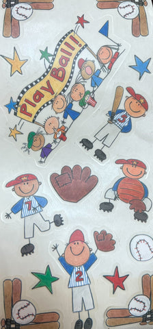 Me&MyBigIdeas Baseball Kids Stickers