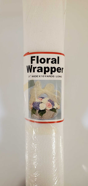 Floral Wrapper 21 in. x 10 yds.