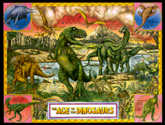 Age of Dinosaurs Jigsaw Puzzle By Sunsout - 300 Pieces *Last One*