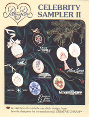 Celebrity sampler II, counted cross stitch designs for the medium oval