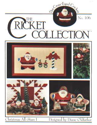 Christmas All stars I by Diane Oldfather, the Cricket collection 106