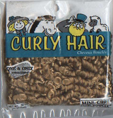 Curly Hair, mini-curl strawberry blonde