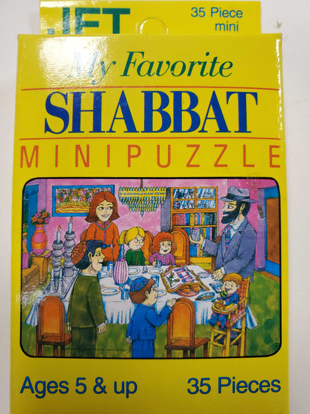 My Favorite Shabbat Minipuzzle