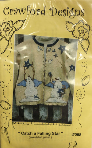 Catch a falling star Sweatshirt/Jacket sewing pattern