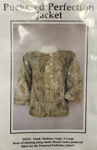 Puckered perfection jacket Sewing pattern Size XS-XL