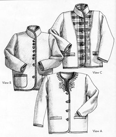 THE ALPINE JACKET sewing pattern #1000