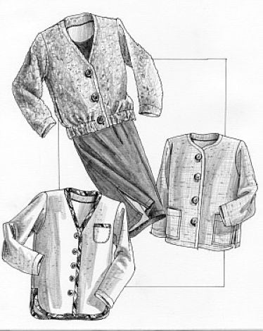 All Season Jacket and Soft Gathered Skirt sewing pattern #1265