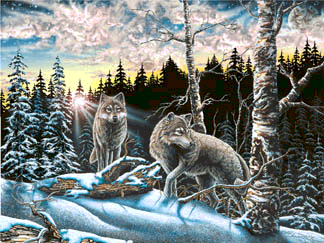 15 Wolves Jigsaw Puzzle By Sunsout - 1000 Pieces *Last One*