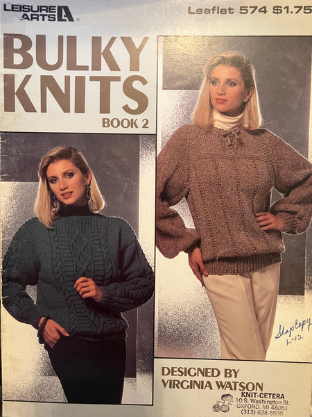 Bulk knits book 2, raglan to knit and crochet  574
