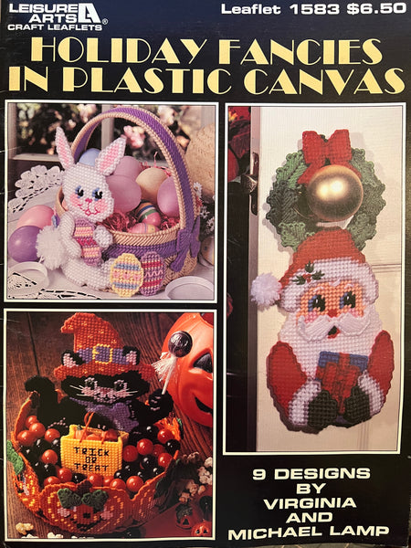 Holiday Fancies in plastic canvas to cross stitch 1583