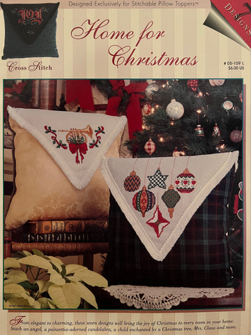 Home for Christmas to cross stitch, 7 designs 05-109