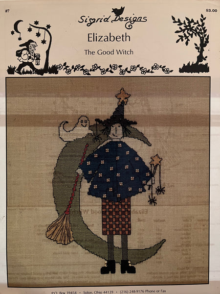 Sigrid Designs Elizabeth the good witch cross stitch #7