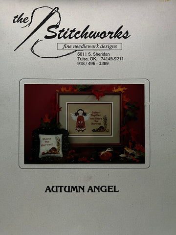 Stitchworks Autumn Angel cross stitch