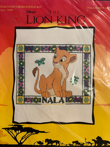 Disney Lion King Nala cross stitch kit 38006 *LAST ONE*
