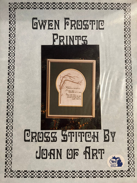 Gwen Frostic Prints cross stitch 275
