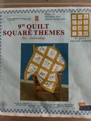 Jack Dempsey needle art 9" Quilt Squares Great Outdoors #526