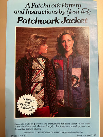 A patchwork jacket pattern by Yours truly, 3737