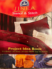 DMC Linea plastic embellishment stencil & stitch project idea book
