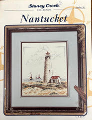 Stoney Creek Nantucket beach cross stitch leaflet 86 (1996)