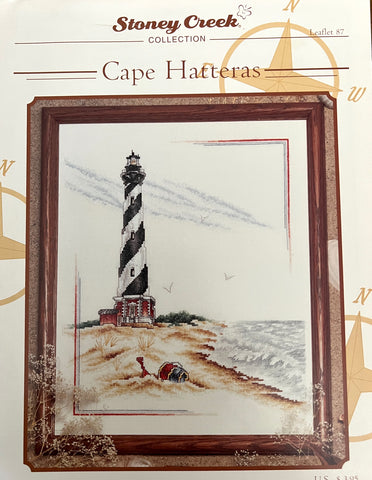Stoney Creek Cape Hatteras beach cross stitch leaflet 87 (1996)