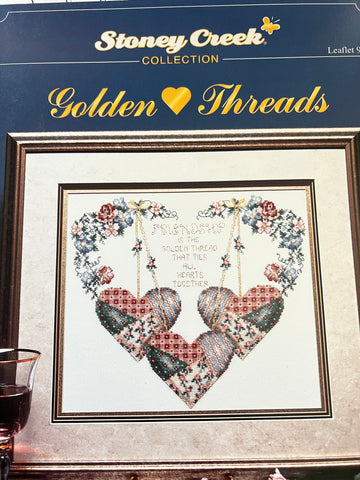 Stoney Creek Golden Threads cross stitch leaflet 98 (1998)