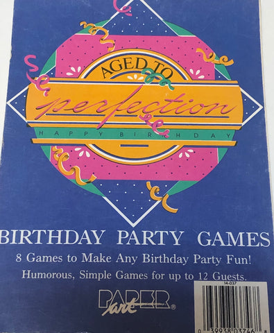Paper Art Birthday Party Games