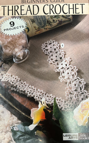 Beginners guide to THREAD CROCHET, 9 projects 26 pages! 75002