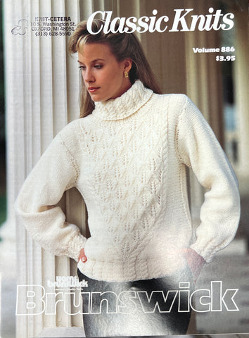 Classic knits pullover, vest, sweater, cardigan, vest designs, to knit crochet 886