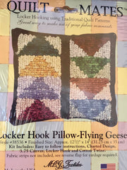 Locker Hook Pillow Flying Geese