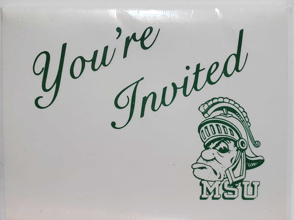MSU You're Invited Party Invitations