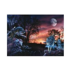 3 moonlight trackers Jigsaw Puzzle By Sunsout - 1500 Pieces *Last One*