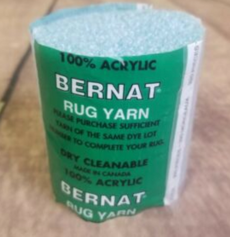 Bernat Rug Yarn Dry Cleanable 320 Pieces 100% Acrylic New 5562