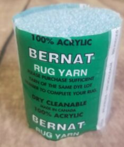 Bernat Rug Yarn Dry Cleanable 320 Pieces 100% Acrylic New 8232