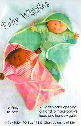 BABY WIGGLES sewing pattern by SewBaby