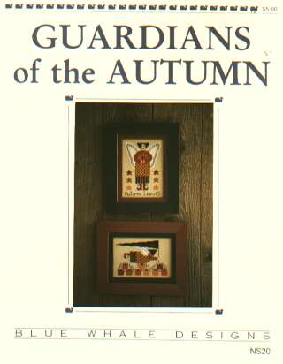 Guardians of the autumn cross stitch leaflet NS20
