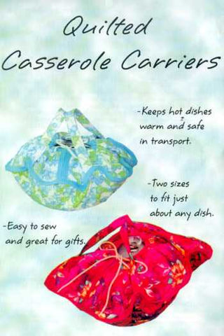 QUILTED CASSEROLE CARRIERS sewing pattern by SewBaby