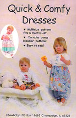 QUICK & COMFY DRESSES sewing pattern by SewBaby