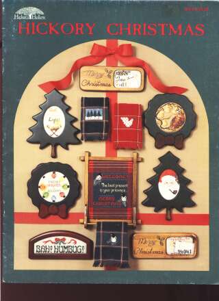 Hickory Christmas cross stitch leaflet LAST ONE