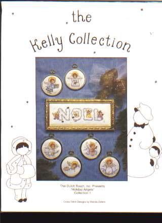 The Kelly collection Holiday angels Collection 1 cross stitch chart