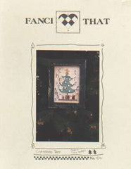 Christmas tree cross stitch chart, teeny tiny series  104  **LAST ONE**