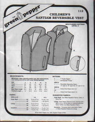 Green Pepper Santiam Reversible vest 112